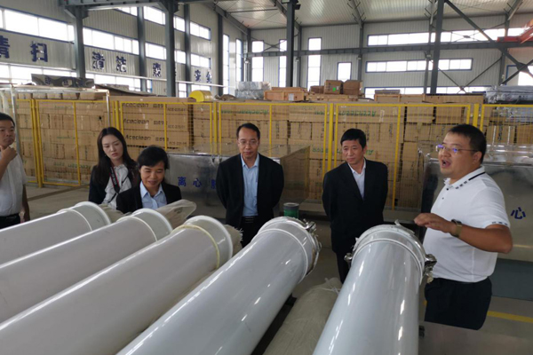 陜西航天建設(shè)集團(tuán)有限公司總經(jīng)理、黨委副書記謝明娟率隊赴遼寧一諾環(huán)保產(chǎn)業(yè)集團(tuán)開展考察調(diào)研工作