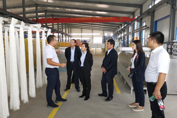 陜西航天建設(shè)集團(tuán)有限公司總經(jīng)理、黨委副書記謝明娟率隊赴遼寧一諾環(huán)保產(chǎn)業(yè)集團(tuán)開展考察調(diào)研工作